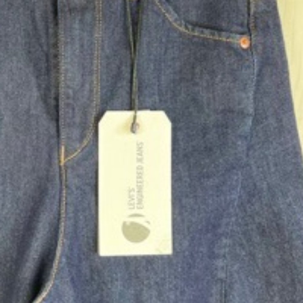 Levi's Loose Engineered Cropped Wide Leg Jeans 24 - Picture 5 of 11
